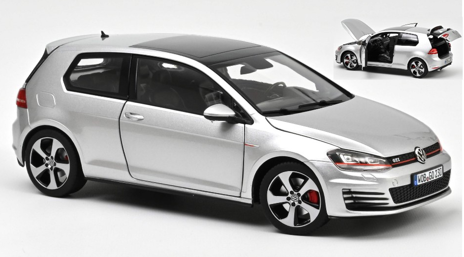 VW GOLF GTI 2013 REFLEX SILVER 1:18