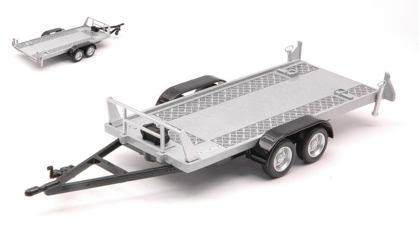 Príves CAR TRAILER TWO WHEELS 1:43