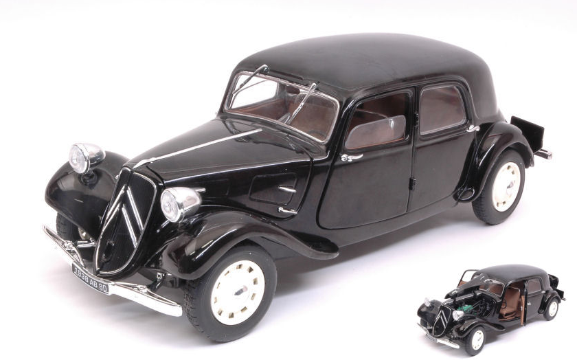 CITROEN TRACTION 11 CV 1937 BLACK 1:18