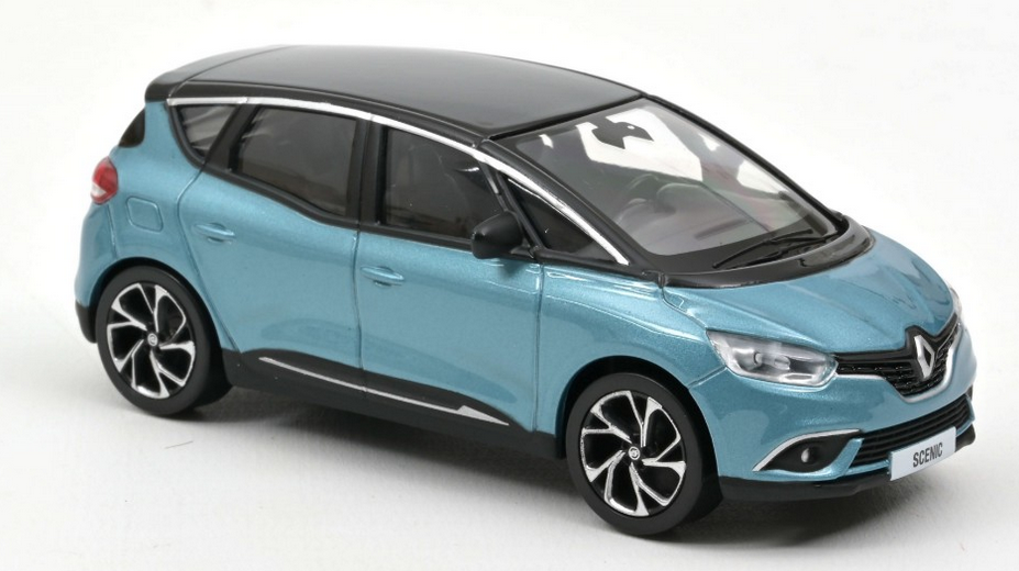 RENAULT SCENIC 2016 CELESTE BLUE & BLACK
