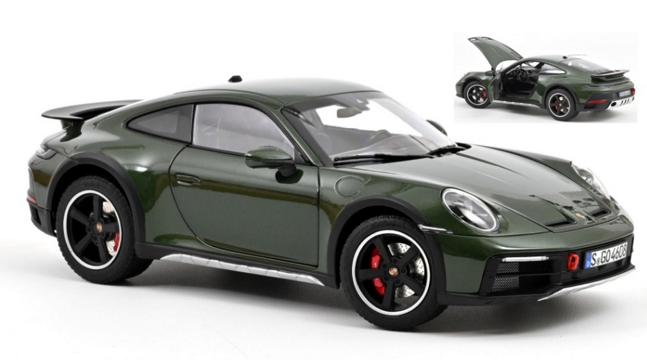 PORSCHE 911 DAKAR 2023 OAKGREENMETALLIC 1:18