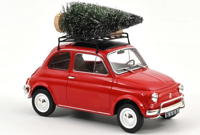 FIAT 500 L 1968 CHRISTMAS 1:18
