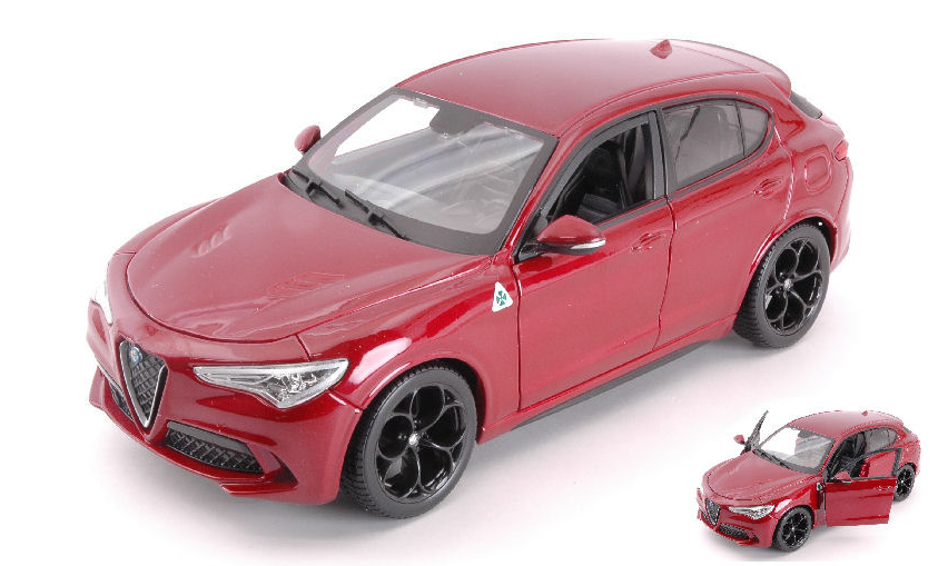 ALFA ROMEO STELVIO RED 1:24