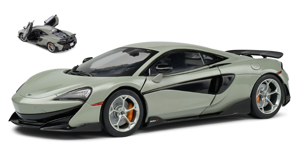 McLaren 600 LT 2018 Grey 1:18