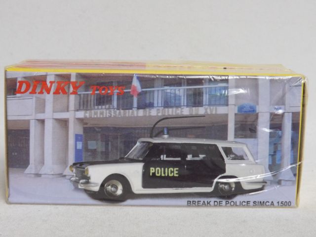 Simca 1500 Break Police Dinky Replika