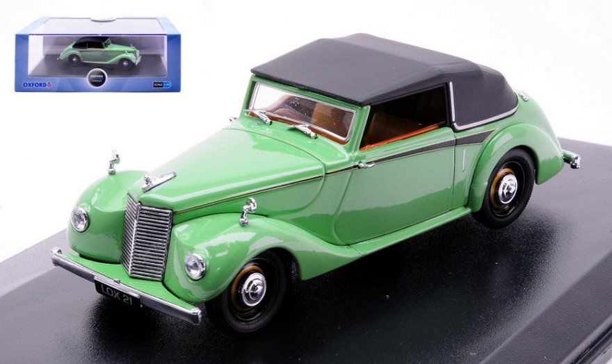 ARMSTRONG SIDDELEY HURRICANE CABRIO CLOSED 1946 GREEN 