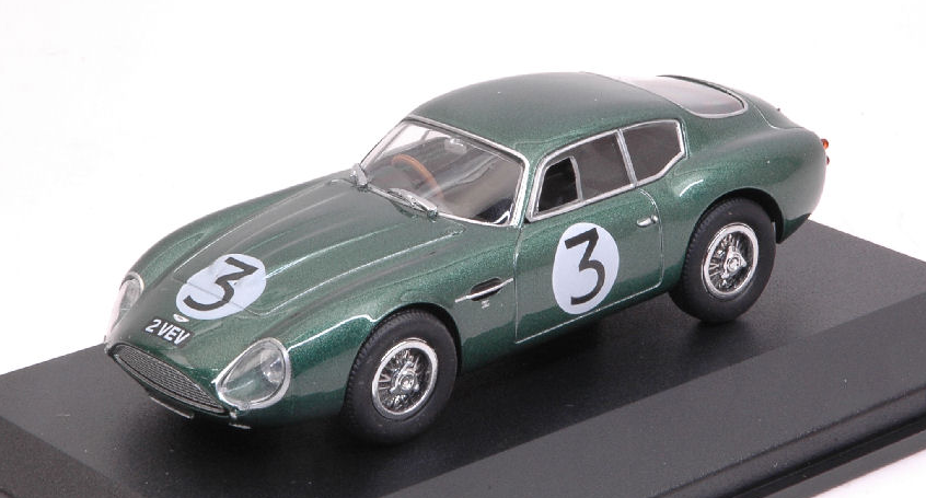 ASTON MARTIN DB4GT ZAGATO N.3 4th T.TROPHY GOODWOOD 1961 J.CLARK