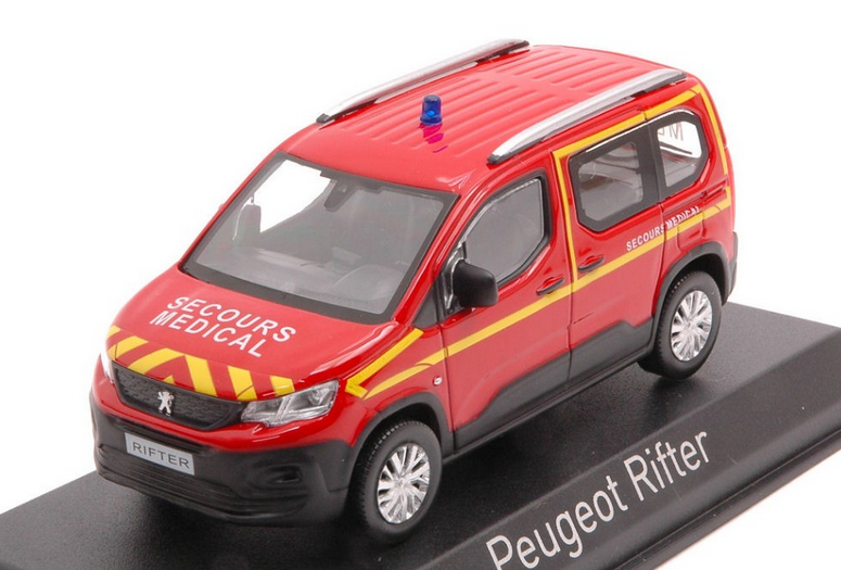 PEUGEOT RIFTER 2019 POMPIERS SECOURS MEDICAL