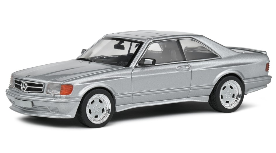 MERCEDES 560 SEC WIDE BODY 1990 SILVER 