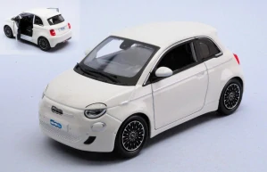 FIAT 500e 2023 LIGHT WHITE 1:24