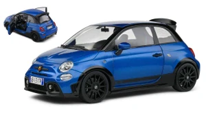 FIAT NUOVA 500 ABARTH 695 TRIBUTO FIAT 131 2022 BLUE/BLACK 1:18