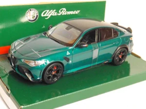 ALFA ROMEO - GIULIA GTAm 2020 - M O N T R E A L GREEN 1:18