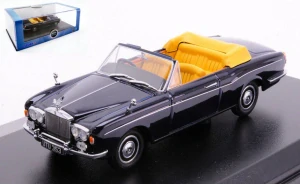 ROLLS ROYCE CORNICHE CONVERTIBLE (OPEN) 1971 DARK BLUE 