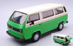VW TYPE 2 (T3) GREEN/WHITE 1:24