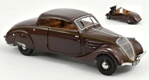 PEUGEOT 402 ECLIPSE 1937 CHOCOLATE 1:18
