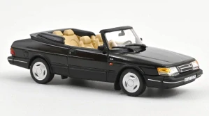 SAAB 900 TURBO CONVERTIBLE 1992 BLACK 