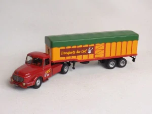Willème LC 610 T Semi Bâché 1952 Transport Du Cerf