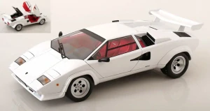 LAMBORGHINI COUNTACH LP 5000S QV 1985 WHITE 1:12