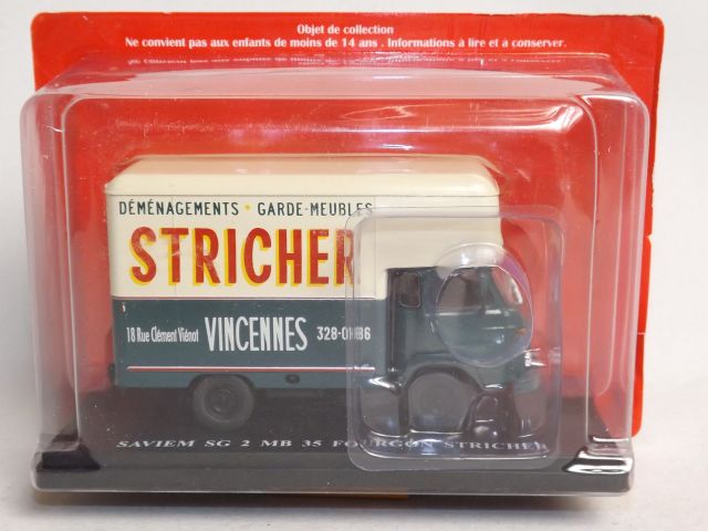 Saviem SG2 MB 35 fourgon STRICHER Vincennes