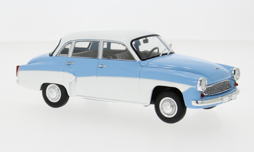 Wartburg 312 blue/white 1965 1:24