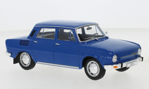 Skoda 100L blue 1974, 1:24