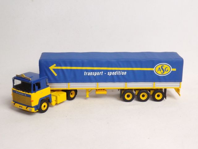 SCANIA - LBT 141 TRUCK TELONATO ASG TRANSPORTS 1976