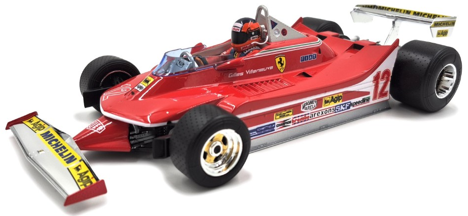 FERRARI 312 T4 N.12 WINNER SOUTH AFRICAN GP 1979 GILLES VILLENEUVE 1:18