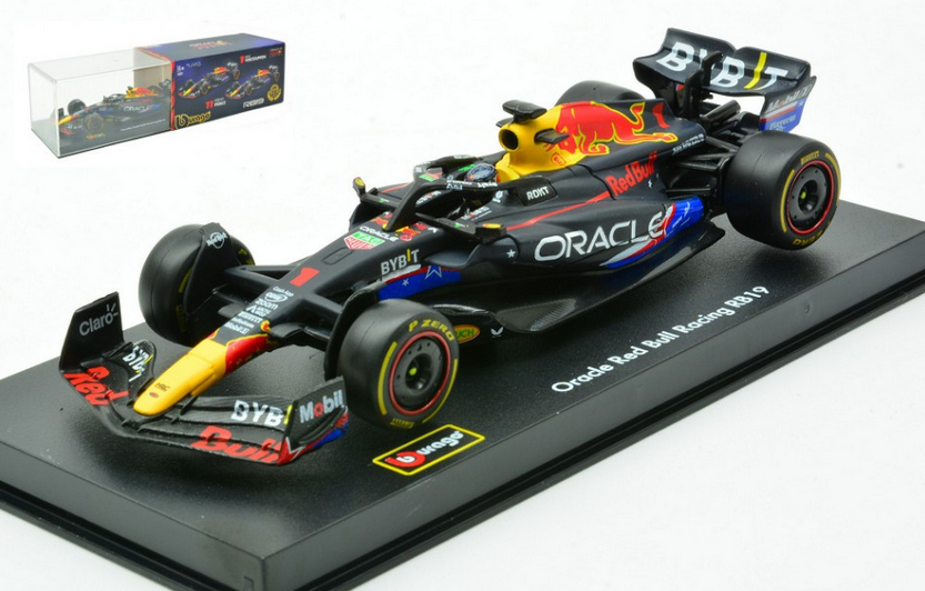 RED BULL RB19 N.1 MAX VERSTAPPEN 2023 WINNER AUSTIN GP SIGNATURE 1:43