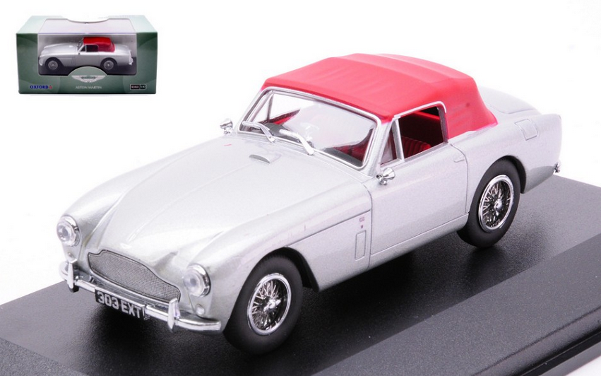 ASTON MARTIN DB2 MKIII SILVER W/RED ROOF