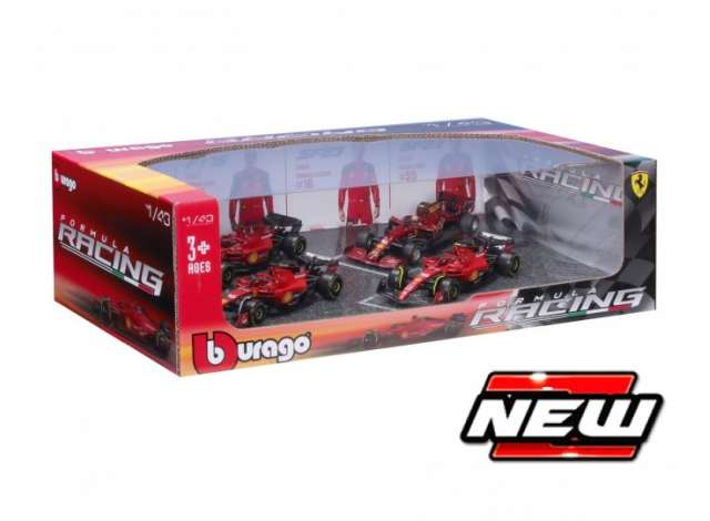 SET Ferrari racing 1:43 4X