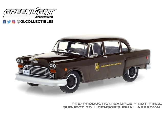 Checker Taxicab 1975 UPS