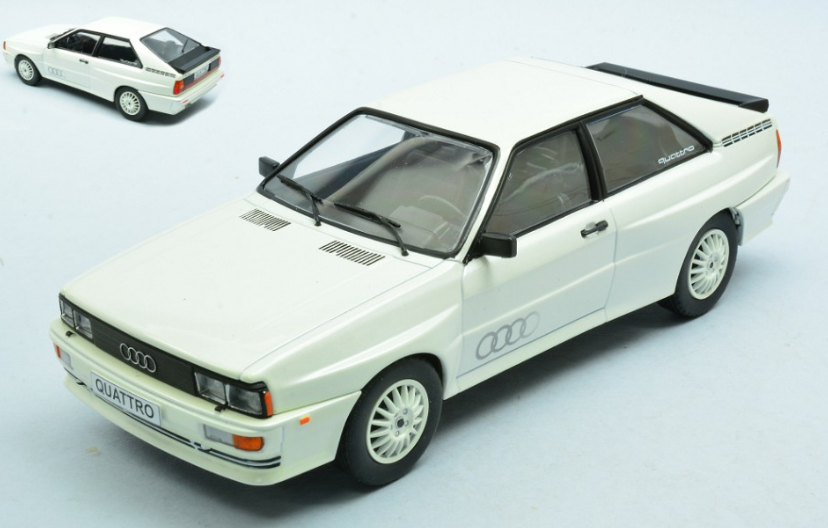 Audi Quattro 1981 white 1:24