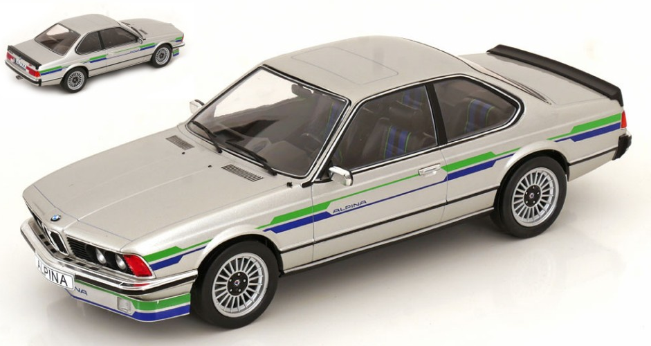 BMW ALPINA B7 1980 SILVER 1:18