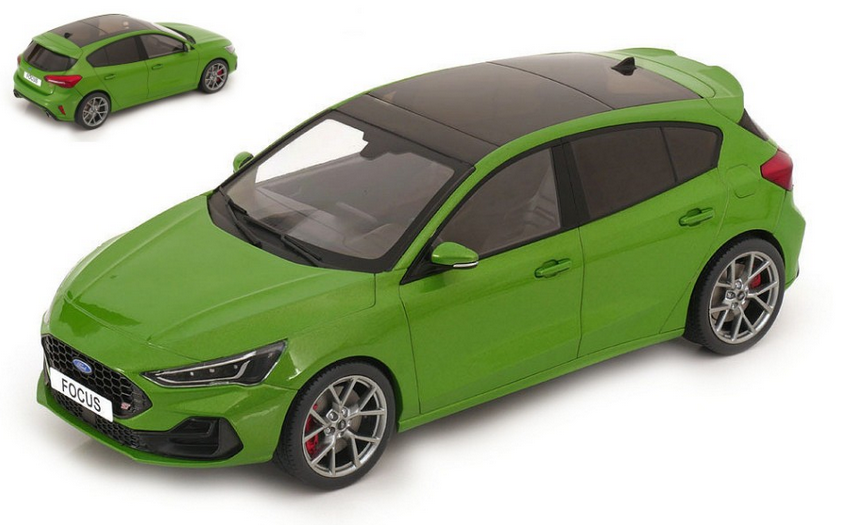 FORD FOCUS ST GREEN 1:18