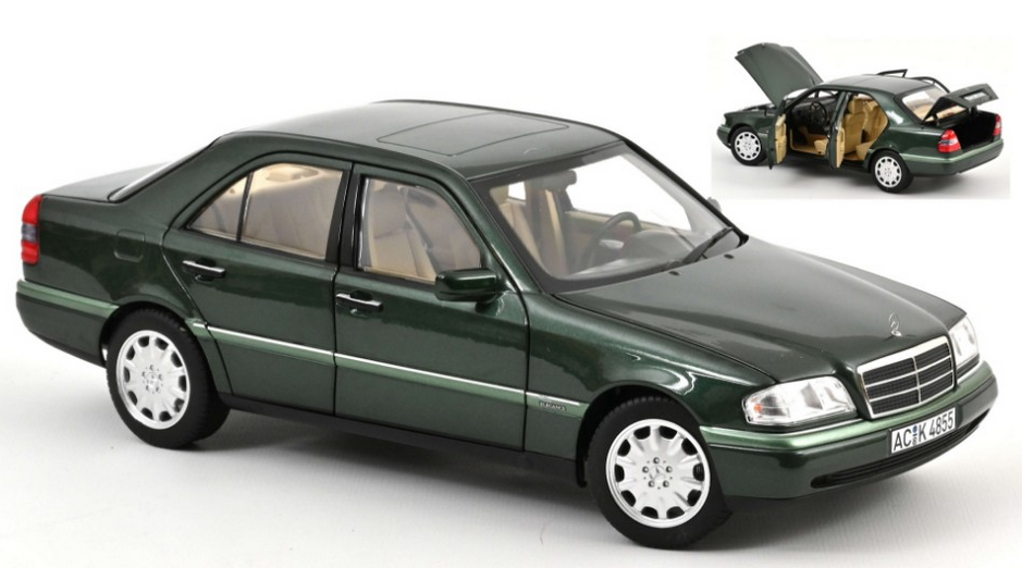 MERCEDES C-CLASS 1993 MALACHIT GREEN 1:18