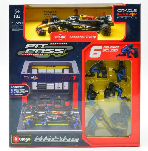 PIT STOP SET RED BULL RB19 N.1 MAX VERSTAPPEN 2023