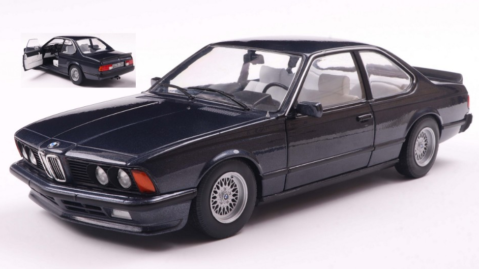 BMW 6-SERIES 635 CSi (E24) COUPE 1984 MACAU BLUE 1:18