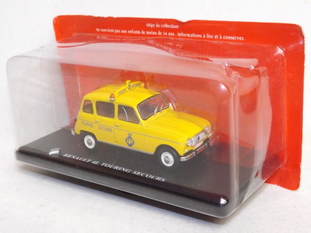 RENAULT 4 L 1/43 : 4L Touring Secours Belgique