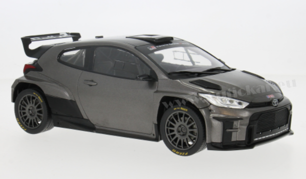Toyota GR Yaris Rally2, grau, 2024, 1:18