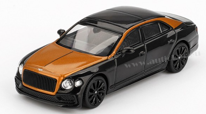 BENTLEY FLYING SPUR 2024 ORANGE FLAME ONYX 1:64