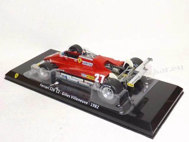 Ferrari 126 C2 G. Villeneuve 1982 1:24