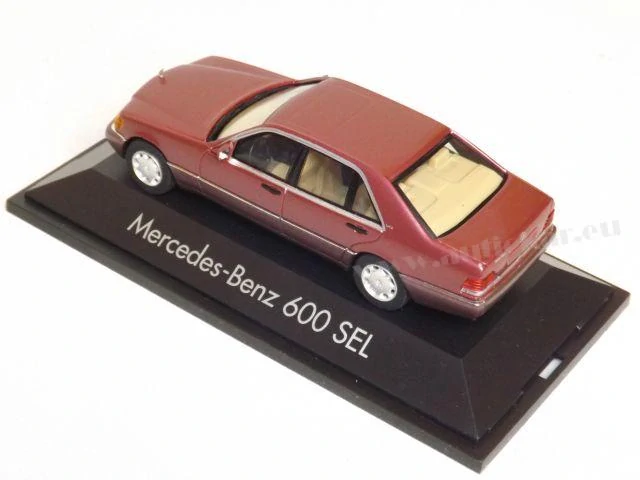Mercedes-Benz 600 SEL boredeaux