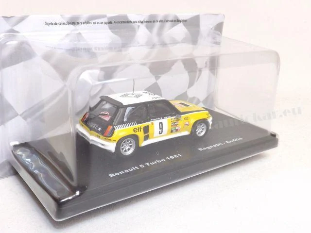 Renault 5 Turbo 1981 Monte Carlo Ragnotti Andrié #9