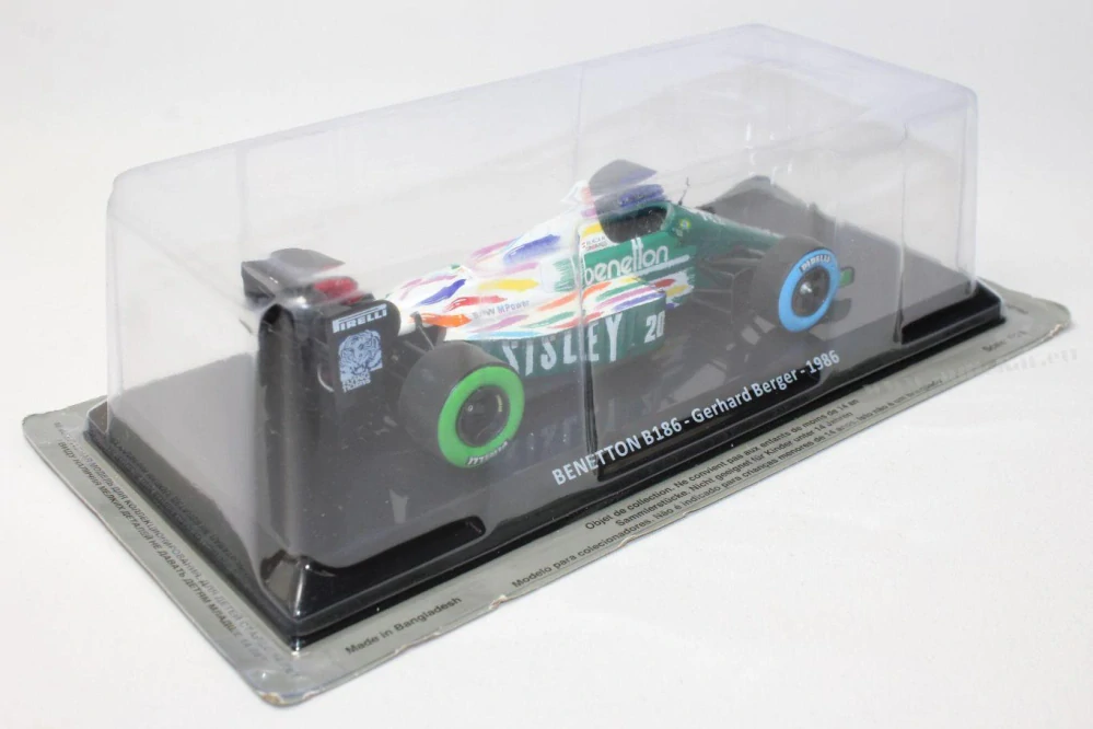 Benetton B186 G. Berger 1986 1:24