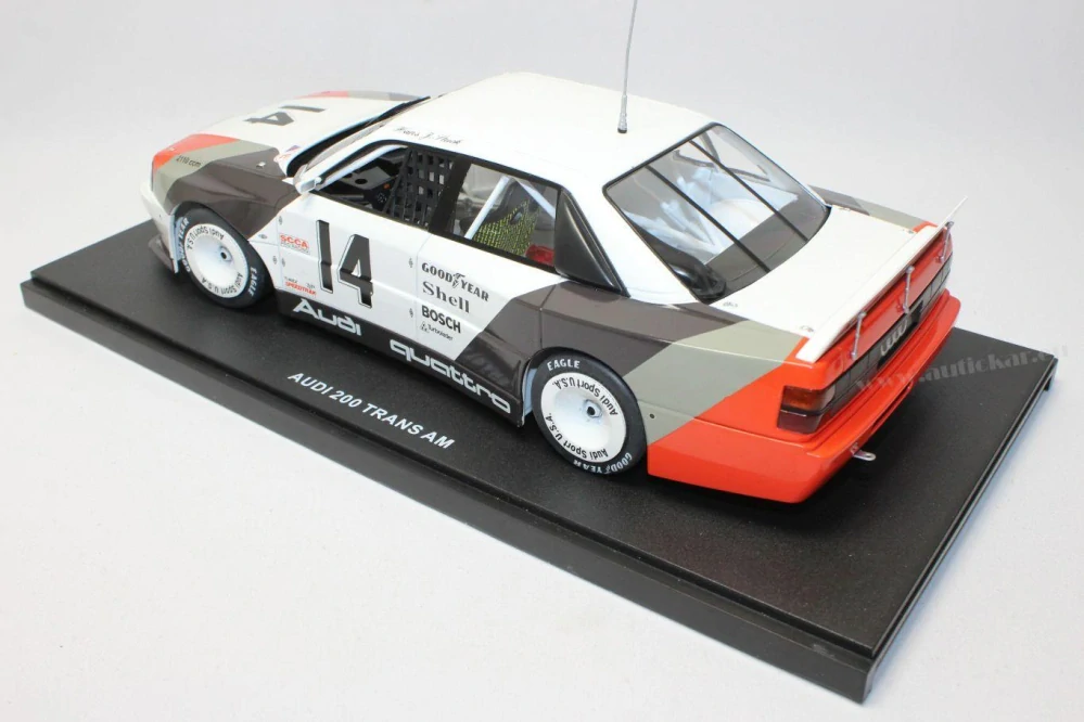 AUDI - 200 QUATTRO TEAM AUDI SPORT N 14 WINNER CLEVERLAND TRANS-AM 1988 HANS JOACHIM STUCK 1:18