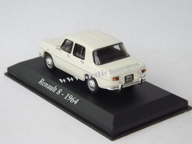 Renault 8 1964 White