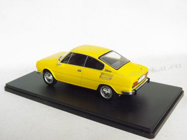 Škoda 110R Coupé 1:24 Yellow