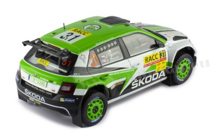 Škoda Fabia R5 No.31 Kopecky/Dresler 1:24
