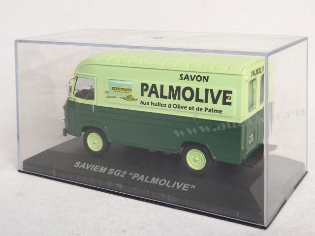 Saviem SG2 Service Courses Alpine avec Remorque (1971) - Miniatures d