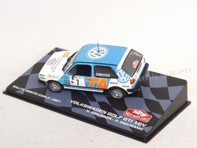 Volkswagen Golf GTI 16V Eriksson/Diekman RMC 87 1:43 Altaya